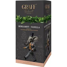 Чай черный байховый Graff Bergamot-Vanilla 30 г (20 шт. х 1.5 г)