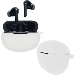 Чохол-накладка DK Silicone Candy Friendly з карабіном для Oppo Enco X (white)