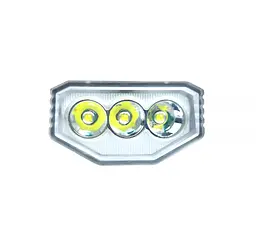 Велосипедна фара передня West Biking YP0701185 1200 Lm 2 Led чорний (G0002002) - мініатюра 3