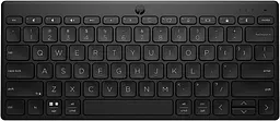 Клавіатура мембранна 350 Compact Multi-Device, 78key, BT, EN/UK, чорний HP teh0013842