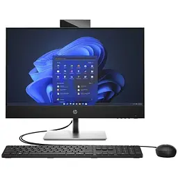 Комп'ютер персональний моноблок HP ProOne 440-G9 23.8" FHD IPS AG Intel i5-14500 16GB F512GB UMA WiFi кл+м DOS чорний