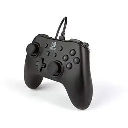 Дротовий контролер PowerA Nintendo Switch - чорний, знімний 10-футовий USB-кабель, офіційна ліцензія Nintendo - мініатюра 4