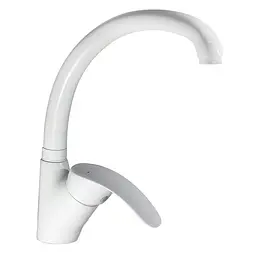 Змішувач для кухні Haiba Mars 011 white HB0811 Білий матовий