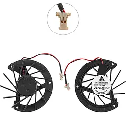 Вентилятор для ноутбука HP PAVILION DV4-1000 DV4T CQ40 CQ45 CQ41 (AMD CPU FAN) DC 5V 0.4A 2pin (BRUSHLESS KSB06105HA)