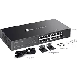 Комутатор TP-Link 16-портовий гігабітний комутатор, ES216G (ES216G) - мініатюра 6