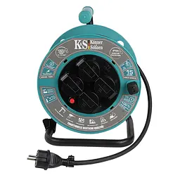 Подовжувач на катушці Konner&Sohnen KS CRM-15M (KS CRM-15M) - мініатюра 2