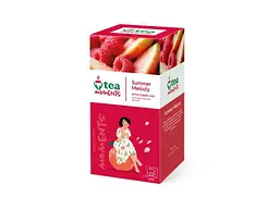 Чай пакетований фруктовий та трав'яний Tea Moments Summer Melody 35,2 г) (1,6) NEW 22 пакетиків