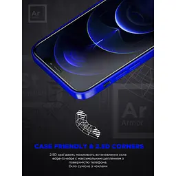 Скло захисне Armorstandart Space Black Icon Samsung S25 Ultra (ARM81880) - мініатюра 6