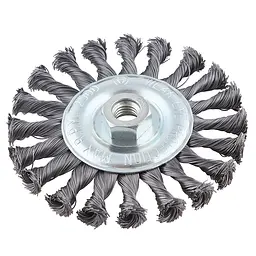 Щітка дископодібна Alloid Building Tools WB-60125 з крученого дроту 125 мм (WB-60125)