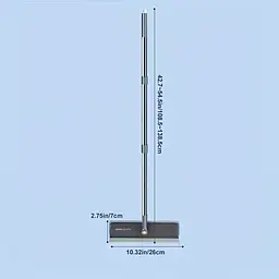 Швабра для миття вікон Joybos з поворотною головкою 180° 2в1 - мініатюра 3