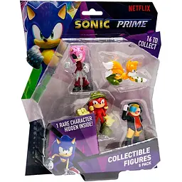 Набір ігрових фігурок Sonic Prime Пригоди Наклза, 6,5 см (SON2040B) - мініатюра 2