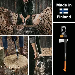 Універсальна сокира-колун Fiskars X25 XL, 72.5 см, 2.4 кг (1015643) - мініатюра 5