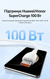 Кабель Vention CWBBG USB-A - USB-C 100 Вт 6 А 1,5 м чорний (CWBBG) - мініатюра 13