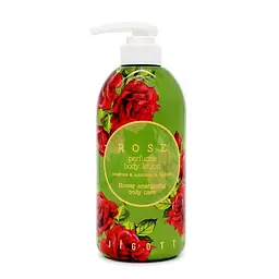 Парфумований лосьйон JIGOTT для тіла Rose Perfume з ароматом троянди 750 мл
