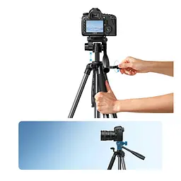 Штатив Ugreen LP661 Professional Tripod for Phone & Camera (15187) - мініатюра 12
