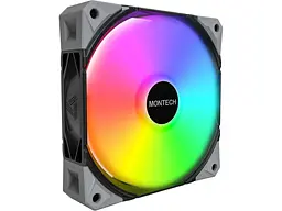 Корпусний вентилятор Montech E28 ARGB 3-Pack Black - мініатюра 3