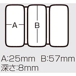 Коробка Meiho Hook Case 103x68x12mm Clear - мініатюра 3