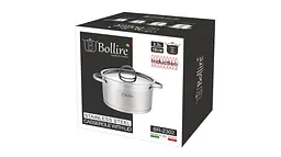 Каструля з кришкою Bollire BR-2302 2,3 л 18х10,5 см - мініатюра 2
