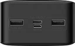 Зовнішній акумулятор Baseus Bipow Digital Display Overseas 30000 mAh 15W (PPBD050201) чорний - мініатюра 4