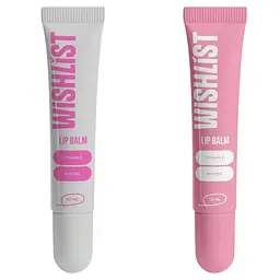 Набір бальзамів-блисків для губ Wishlist Crystal Sorbet & Sweet Candy Lip Gloss Balms