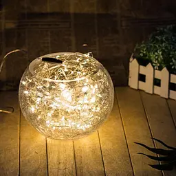 Світлодіодна гірлянда Sun Lamp Крапля Роси 200 LED 20 м тепле біле світло батарейки - мініатюра 8