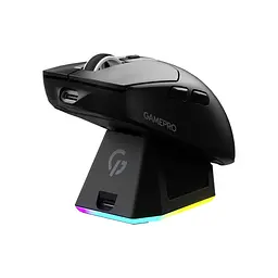 Мишка GamePro Genesis Airmaster Wireless/Bluetooth/USB Black (GM167B) - мініатюра 1