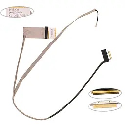 Шлейф матриці для ноутбука ACER (AS: 5750, 5755, GW: NV55, NV57, PB: TS11, TS44), LED, роз'єм під камеру (DC020017K10)