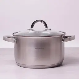 Каструля Mystery зі скляною кришкою Kamille Ø22х13,5 см kuh0007822 - мініатюра 4