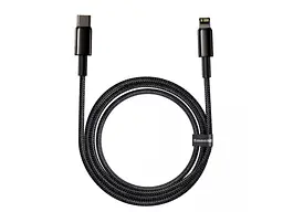 Кабель Baseus Tungsten Gold USB-C to Lightning 2m Black (CATLWJ-A01) [82115] - мініатюра 3