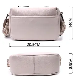 Жіноча шкіряна сумка Vintage 20,5х14х8,5 см sum0026554 - мініатюра 4