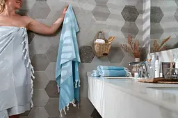 Рушник Ardesto SPA 90х170см, 100% бавовна, аква (ART2690AQ) - мініатюра 13