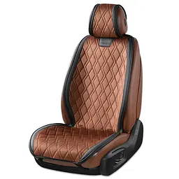 Комплект премиум накидок для сидений Winso Pro PRESTIGE, coffee-black(410400)