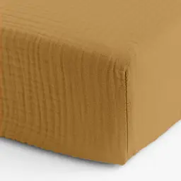 Комплект постільної білизни Cosas Mustard Євро муслін гірчичний (Muslin_08Mustard_El-08Mustard_200) - мініатюра 9