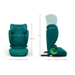 Автокрісло Kinderkraft Junior Fix 2 Plus i-Size Green (KCJUFI20GREPL0N)  - мініатюра 7