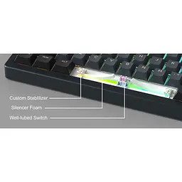 Клавіатура MageGee Light 75 Pink Bear Switch Royal Blue (6971969728820-UA) - мініатюра 5