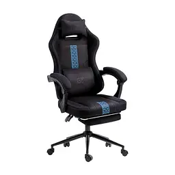 Крісло ігрове GT Racer X-2331 Black/Blue (X-2331 Fabric Black/Blue) - мініатюра 2