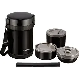 Набір для ланчу Zojirushi SL-GH18BA 1.27 л Black (1678.04.59) [150457] - мініатюра 2