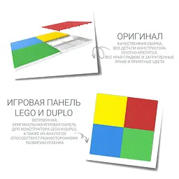 Дитячий функціональний столик і стільчик Poppet 5в1, блакитний (PP-002B) - мініатюра 8