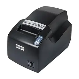 Фискальный регистратор ІКС ІКС-E07 c индикатором клиента IKC-РКІ-2х16-DB mini (ІКС-E07-РКІ2-2х16DB-Black) - миниатюра 3