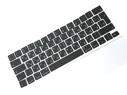 Клавіші клавіатури APPLE A2141 A2289 A2251 Macbook Pro (2019, 2020) (UA BLACK, BIG Enter). Комплект кнопок. - мініатюра 2