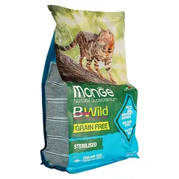 Сухий корм для котів Monge Cat Bwild Gr.Free, тунець, 1,5 кг - мініатюра 3