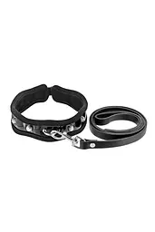 Повідець із нашийником Fetish Tentation Premium Patent Leather Choker & Leash - мініатюра 1