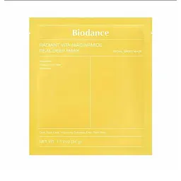 Маска BIODANCE Radiant Vita Niacinamide Real Deep Mask
