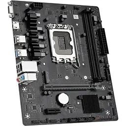 Материнська плата Maxsun LGA1700, Challenger H610M-R V2, H610, 2xDDR4, Int.Video(CPU), 3xSATA3, 1xPCI-E 16x 4.0, 1xPCI-E 1x, M.2 3.0, RTL8111H, 2xUSB3.2/2xUSB2.0, VGA/HDMI, MicroATX (MS-Challenger H610M-R V2) - мініатюра 4