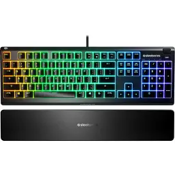 Клавіатура SteelSeries Apex 3 USB UA Black (64795) - мініатюра 3