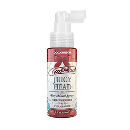 Зволожуючий оральний спрей Doc Johnson GoodHead - Juicy Head - Strawberries and Champagne 59мл Doc Johnson SO7748 95060 - мініатюра 1