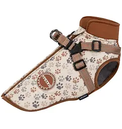 Зимова куртка для собак V.PET.B.R. Luxury Dog Jacket C519 Brown Paw