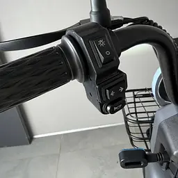 Електровелосипед EVOBIKE Nova S 500W 48V 12Ah з 2 сидіннями, корзиною та поворотниками, простий і надійний, для міста і села, графітові-сірого кольору - мініатюра 6
