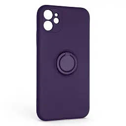 Чохол ArmorStandart Icon Ring для Apple iPhone 11 Dark Purple