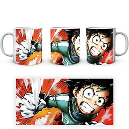 Кухоль GeekLand Моя геройська академія My Hero Academia Деку Удар MHA 02.520 330 мл білий - мініатюра 3